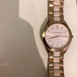 Michael Kors Watch White/Gold Mk4295